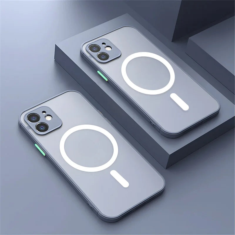 Magnetic Wireless Charging Soft P Case For iPhone