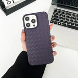 Magsafe Braided Textured Silicone Knitted Pattern Breathable Case for iPhone