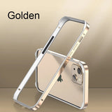 Silicone Frame Aluminum Metal Heat Bumper Case For iPhone