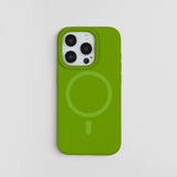 Advanced simple super strong magnetic liquid silicone case for iPhone