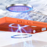 Magnetic Magsafe Heat Dissipation Shockproof Case For Samsung