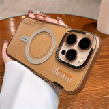 Luxury Wireless Charging Shockproof Back Case for iPhone