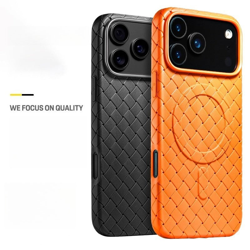 Woven Magnetic Heat Dissipation Phone Case for IPhone
