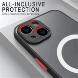 Magnetic Wireless Charging Soft P Case For iPhone