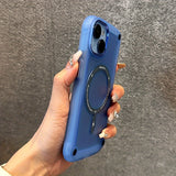 Magsafe Magnetic Translucent Shockproof Wireless Charging Case for iPhone