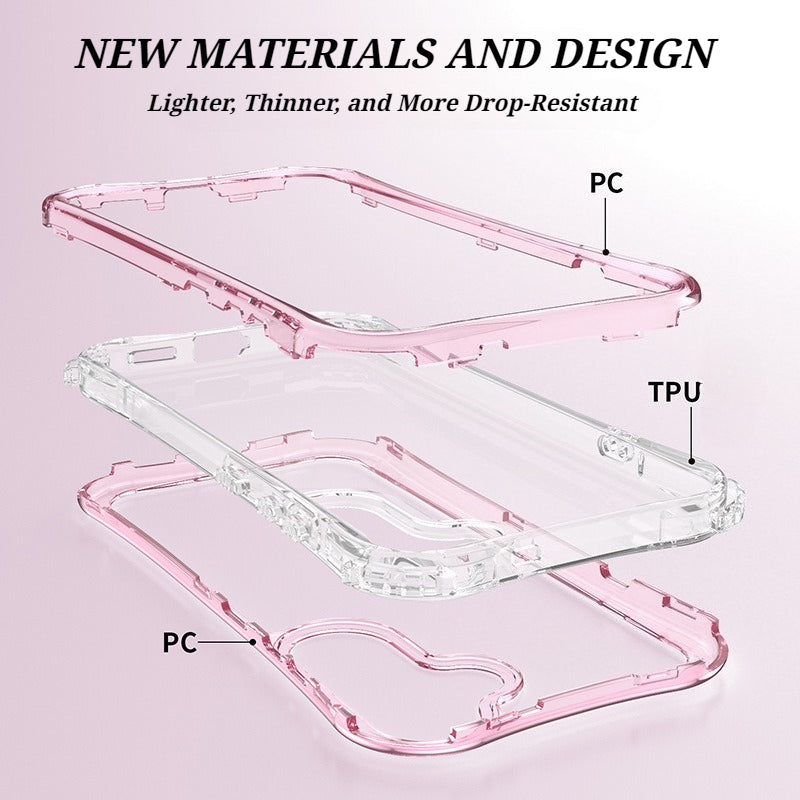 New Slim Transparent  All-Over-Coverage Thin Phone Case for Samsung