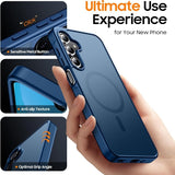 Premium Matte Finish Magnetic Phone Case for Samsung