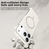 Frameless Solid Color Magnetic Magsafe PC Case for iPhone