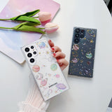 Premium Planet Transparent Phone Case for Samsung