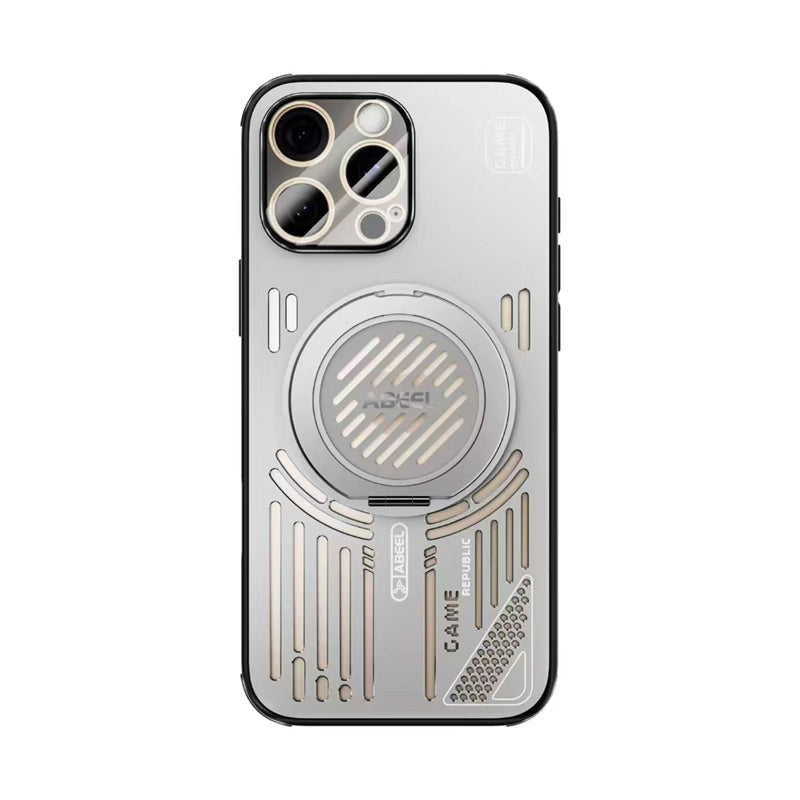 360-Degree Rotating Magnetic Bracket Case for iPhone