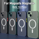 Magnetic Wireless Charging Soft P Case For iPhone
