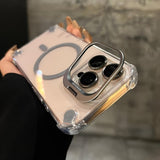 Magsafe Magnetic 4-Corners Camera Stand Holder  case for iPhone