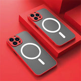 Magnetic Wireless Charging Soft P Case For iPhone