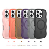 2.0 Anti-fall Frosted Skin-feel Magnetic Mobile Phone Case for IPhone