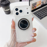 360° Transparent Mecha Phone  Gadget Safety Durable Case for iPhone