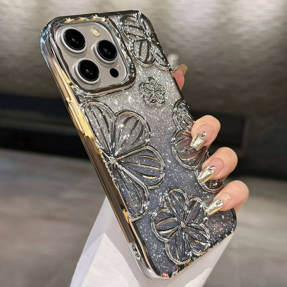 Retro Hollow Oil Painting  Case For iPhone