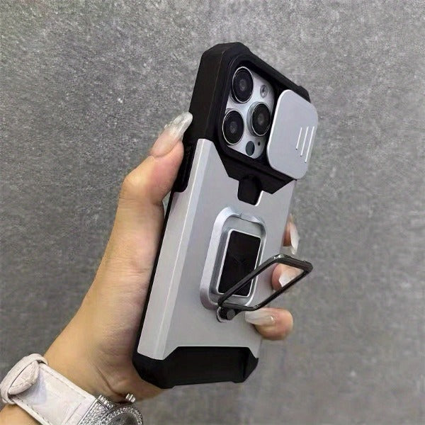 360° Magnetic Holder Protective Cover Case for iPhone