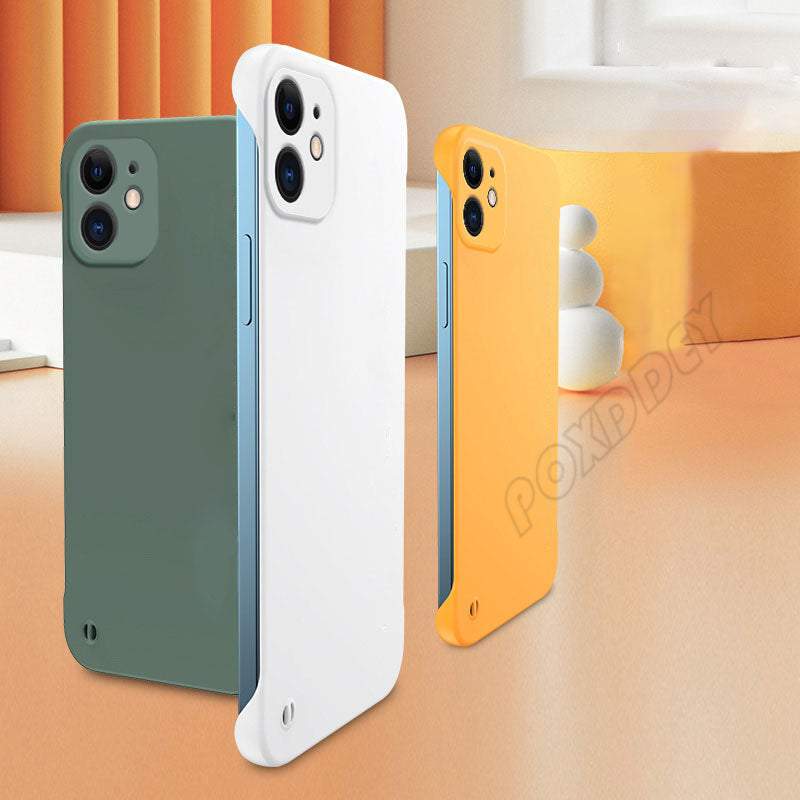 Ultra Thin Slim Frameless Case For iPhone