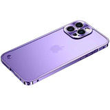 Luxury Metal Border Shockproof Case For iPhone