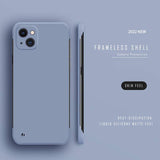 Ultra Thin Slim Frameless Case For iPhone