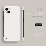 Ultra Thin Slim Frameless Case For iPhone