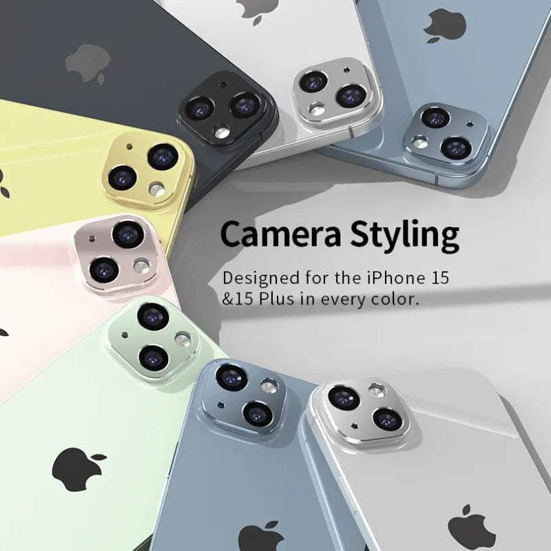 Aluminum Metal Camera Protector for iPhone